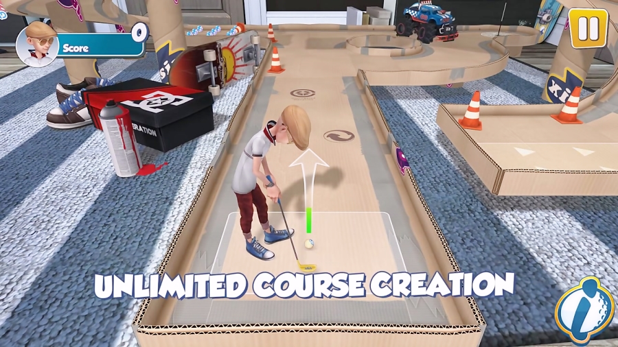 تریلر بازی Infinite Minigolf