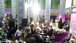 روحانی در یزد_اینجا شهر برادرم خاتمی است!!