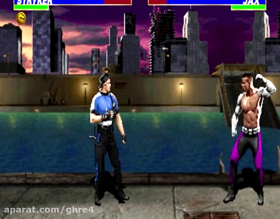 Ultimate Mortal Kombat 3 Arcade Stryker Playthrough @720p 60fps