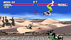 Ultimate Mortal Kombat 3 Arcade Sonya Playthrough @720p 60fps