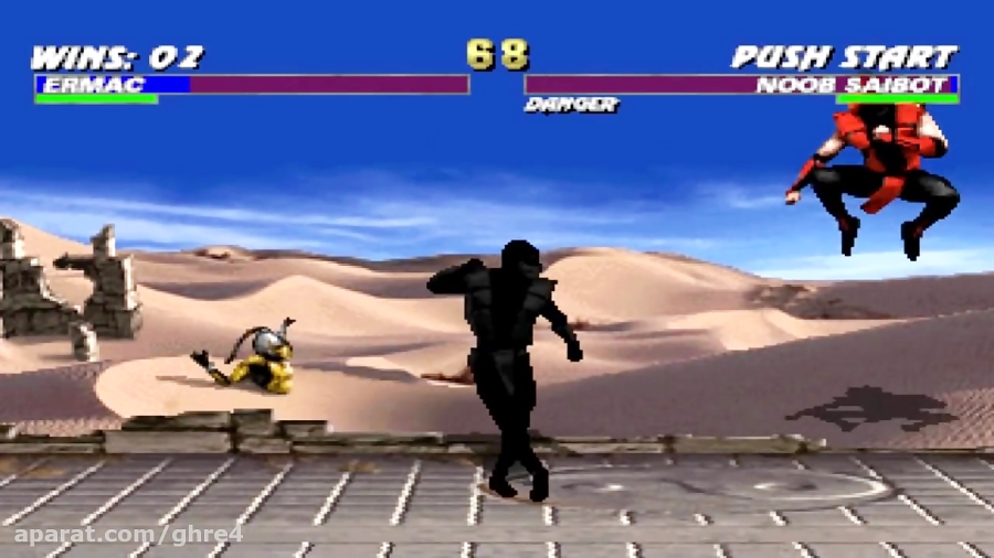 Mortal Kombat Trilogy PC Ermac Playthrough II ( Very Hard ) HD 60fps