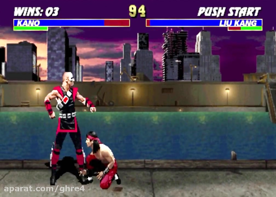 Ultimate Mortal Kombat 3 Arcade Kano Playthrough @720p 60fps