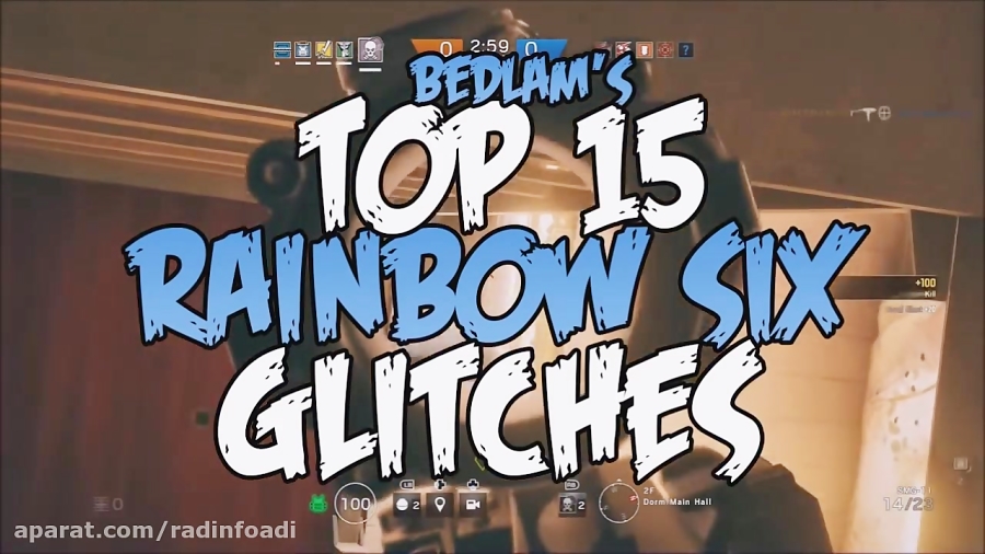 15 AWESOME RAINBOW SIX GLITCHES | Rainbow Six Siege Glitches