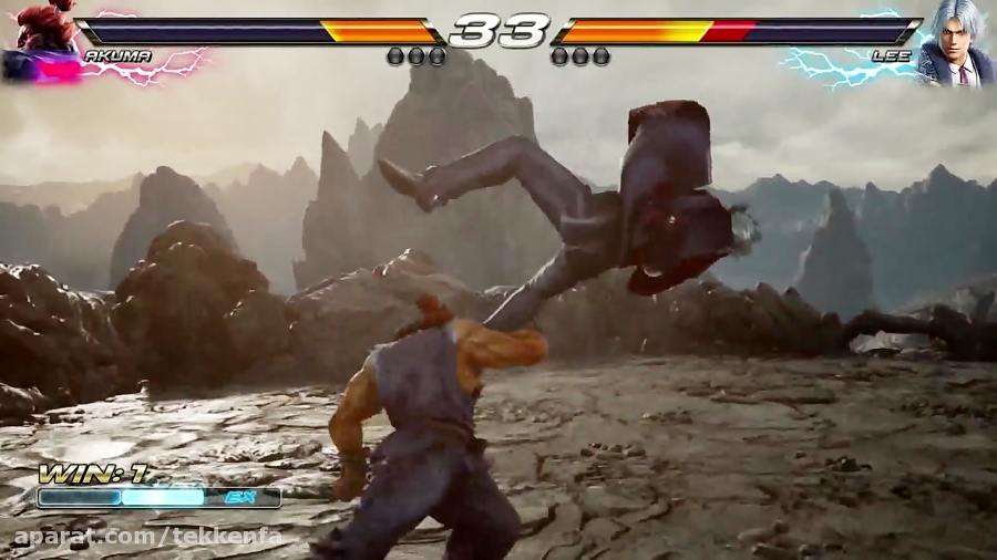 Tekken 7 (PS4) - Akuma VS Lee