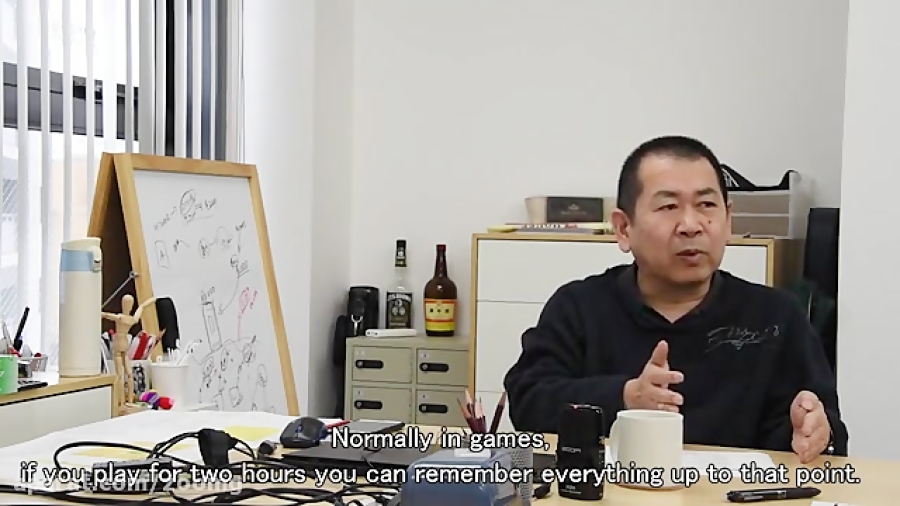 صحبت های یو سوزوکی در خصوص نحوه ی ساخت داستان بازی هایش