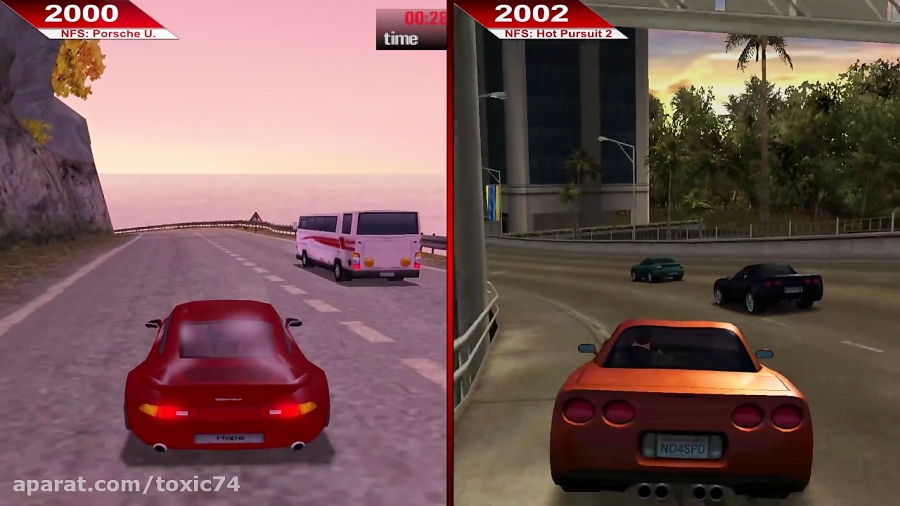 پیشرفت بازی Need For Speed از 1994 تا 2015