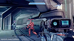 شلیک جالب با اسلحه اسنایپر در بازی Halo