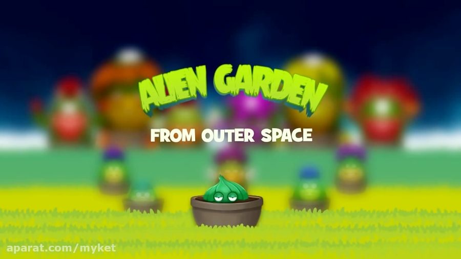Alien Garden from outer space - Video Gameplay زمان72ثانیه