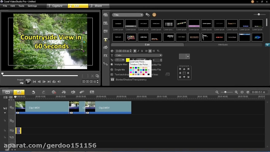 Corel Videostudio Pro X6 Tutorial For Beginners