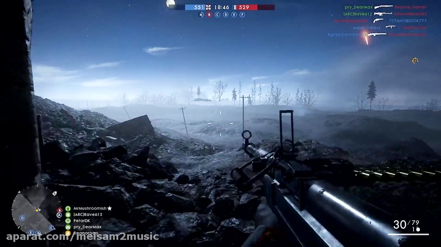 Battlefield 1 New Night Map | Nivelle Nights First Look