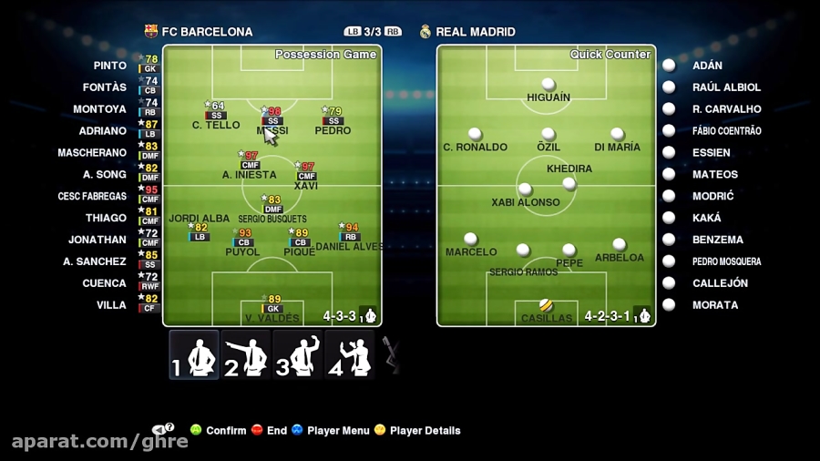 PES 2013 - Best (Barcelona) Gameplan / Formation !!! (HD)