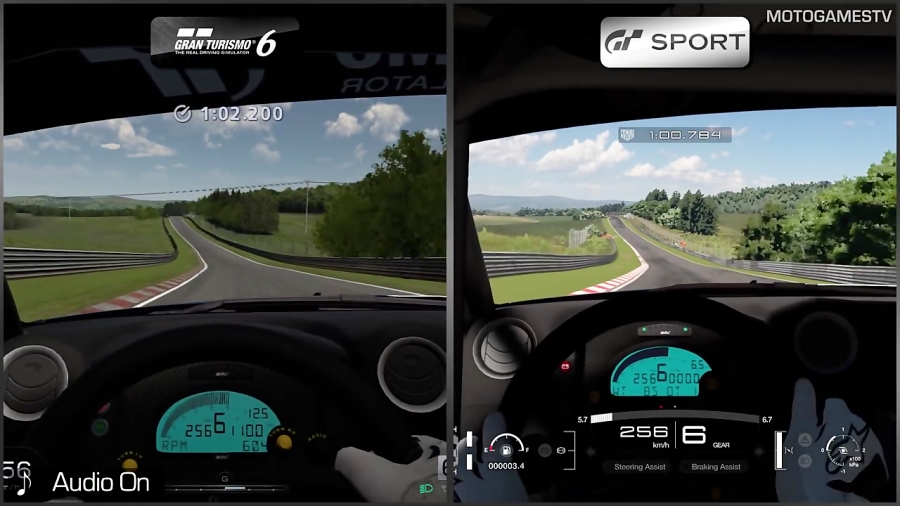 Gran Turismo 6 vs Gran Turismo Sport Beta - Nissan GT-R