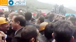 روحانی در معدن آزادشهر روحانی در معدن آزادشهر