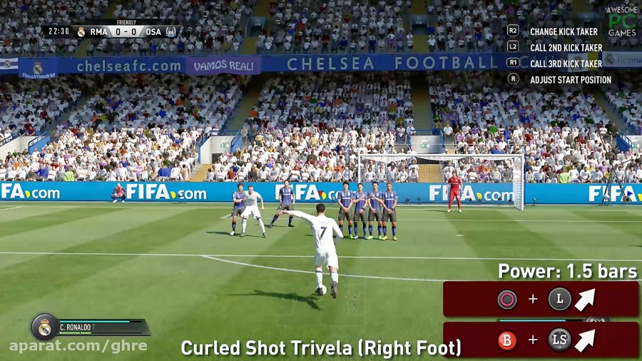 FIFA 17 ALL FREE KICKS TUTORIAL | TRIVELA, KNUCKLEBALL, DRIVEN, RABONA !