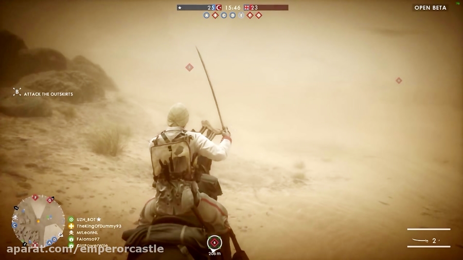 گیم پلی بسیار زیبای Battlefield 1