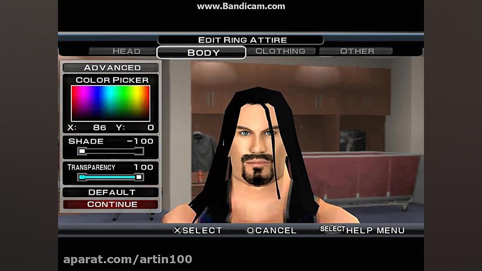 How to make Roman Reigns in wwe svr 2011 - psp توپوتیکان