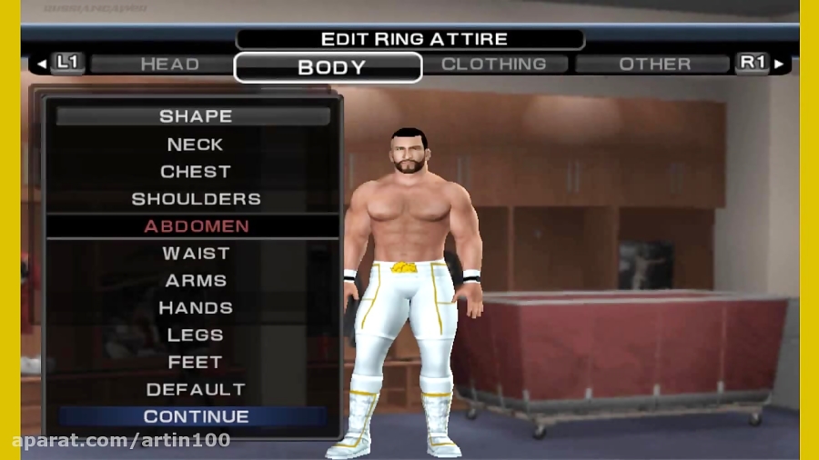 How to create Seth Rollins in SvR 2011 PS2
