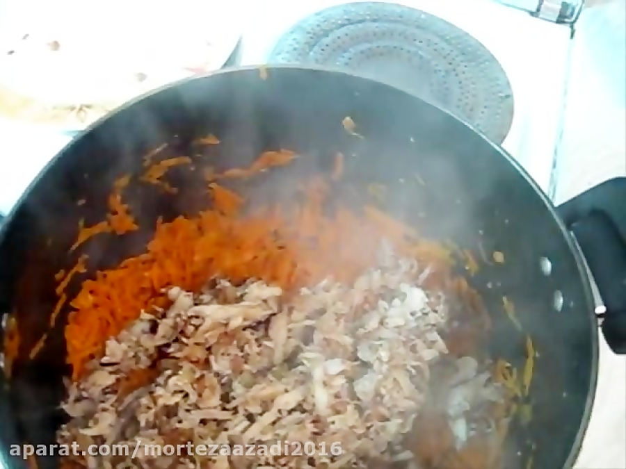 Havij Polo - هویج پلو با گوشت مرغ