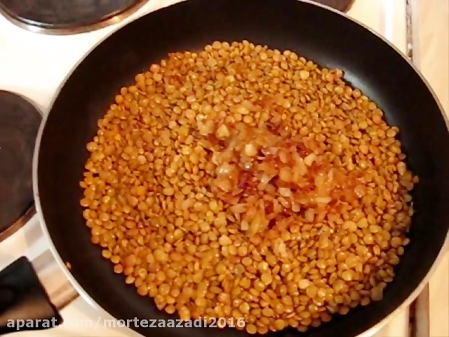 Adas Polo - طرز پخت عدس پلو