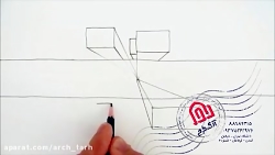 آموزش پرسپکتیو یک نقطه ای