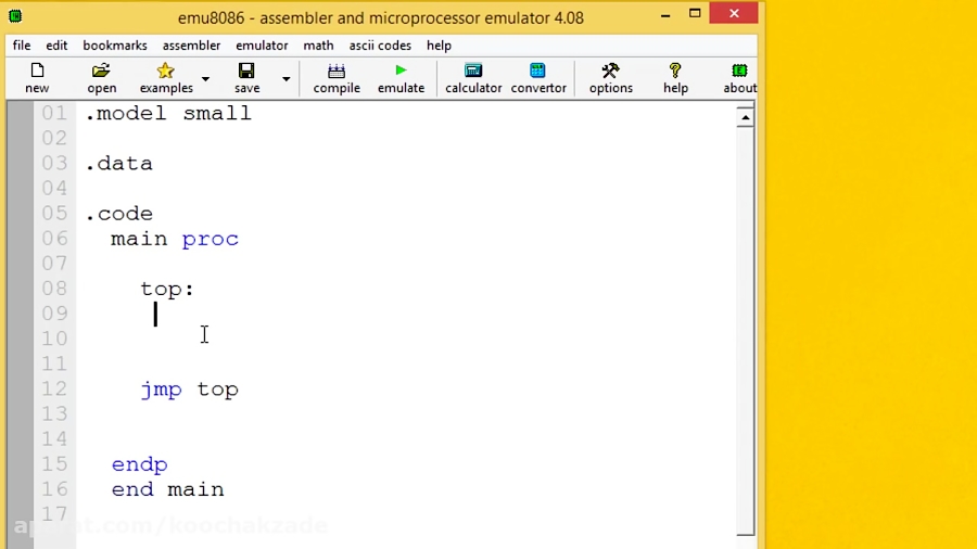 Assembly Language Programming Tutorial 26 JMP Instruction