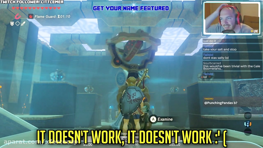 Zelda Breath of the Wild on PC Cemu Motion Controls (The Struggle is