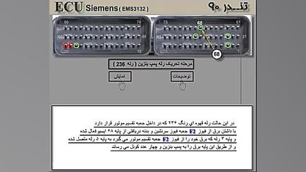 رله اصلی و رله پمپ بنزین تندر 90 عمل زیبایی