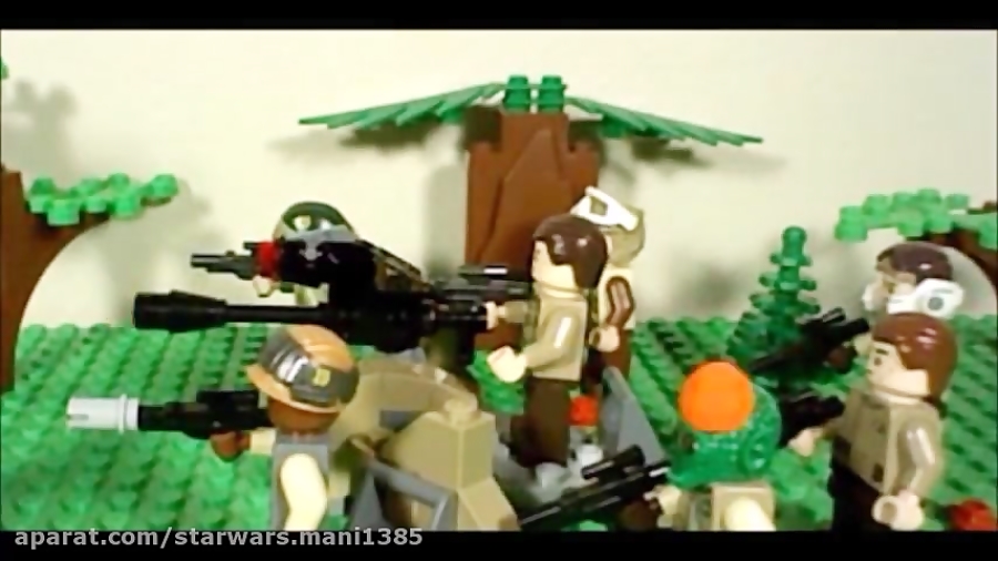 Lego Star Wars Stop Motion Rebel Ambush