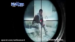 تک تیر انداز داعشی در حال به ش...