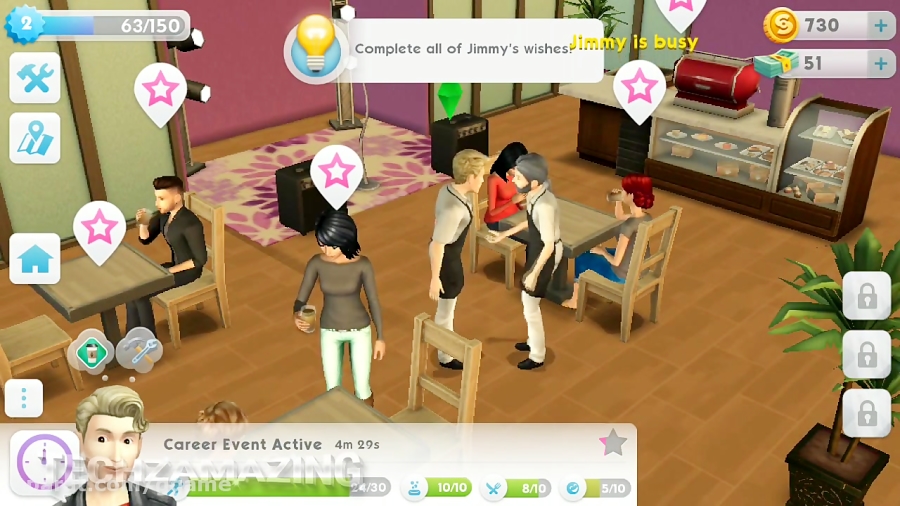 گیم پلی The Sims Mobile