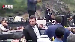 حمله شدید یک معدنچی به روحانی...