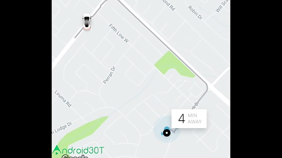 ویدیو معرفی برنامه کاربردی GPS شهری و موقعیت یابی Uber زمان124ثانیه