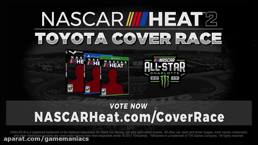 تیزر تریلر معرفی بازی NASCAR Heat 2