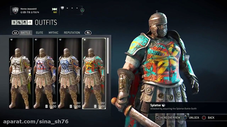 For Honor - ALL CENTURION CUSTOMIZATION