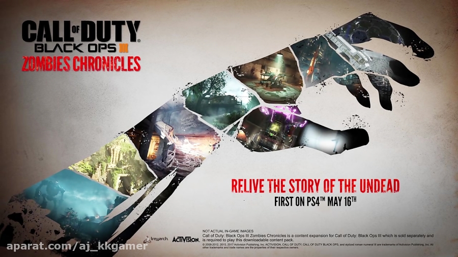 CALL OF DUTY BLACK OPS 3 Zombies Chronicles Trailer DLC 5 PS4/Xbox One/PC