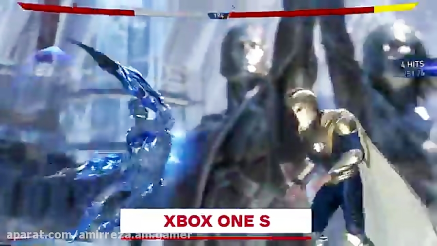 مقایسه گرافیک Injustice 2 برروی Xbox One S و PS4 Pro