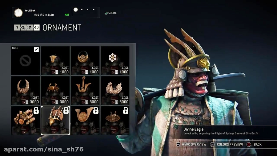 For Honor Kensei moveset, feats, executions, ornaments