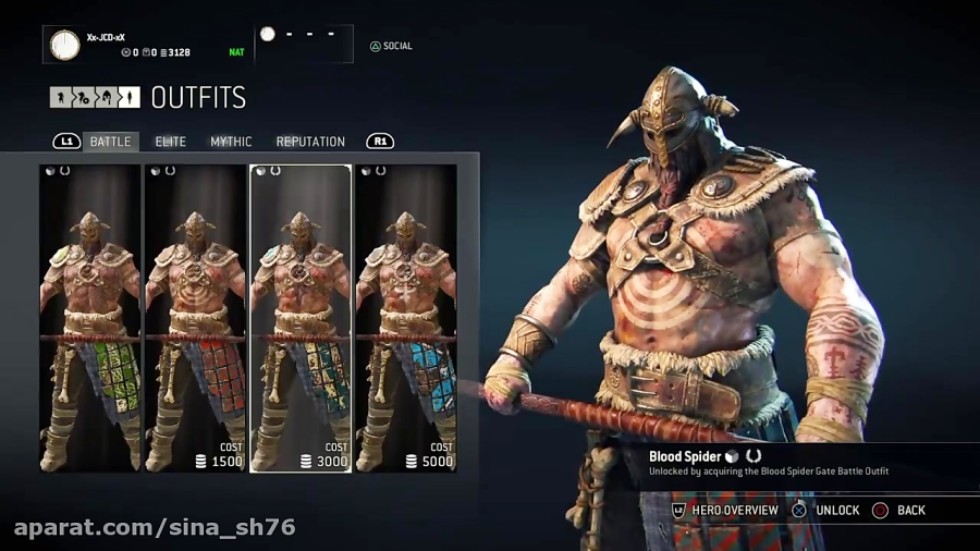 For Honor Raider moveset, feats, executions, ornaments