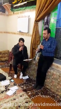 نی نوازی رسول نوروزی و مداحی ک...