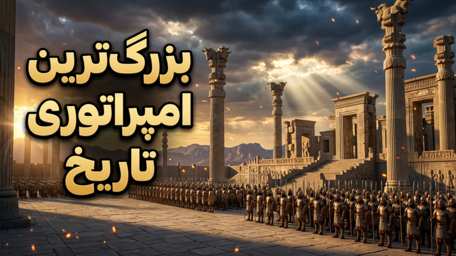 امپراتوری هخامنشیان در ۲ دقیقه | شکوه ایران باستان