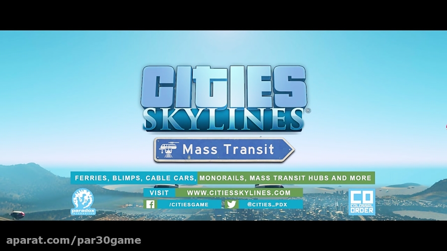 Cities Skylines : Mass Transit - پارسی گیم