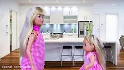 Barbie Doll Pregnant gives bir...