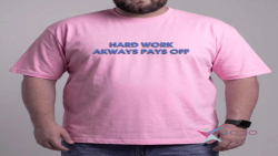 تیشرت HARD WORK سایز بزرگ مردانه4030(کدمحصول:835)