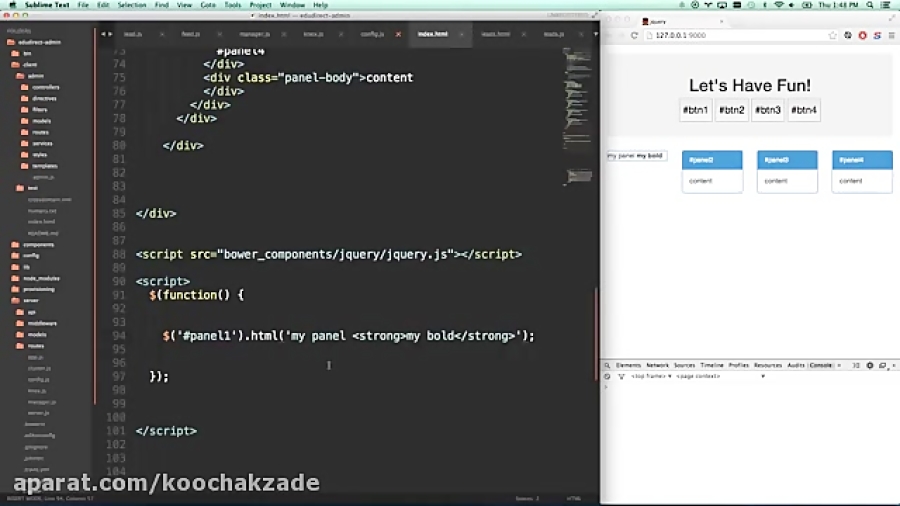 jQuery Tutorial 2 Event Binding jQuery Tutorial for Beginners
