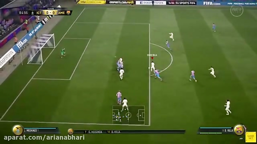 FIFA 17  آموزش تکنیک چرخش به کنار یا دریبل زیدانی فیفا