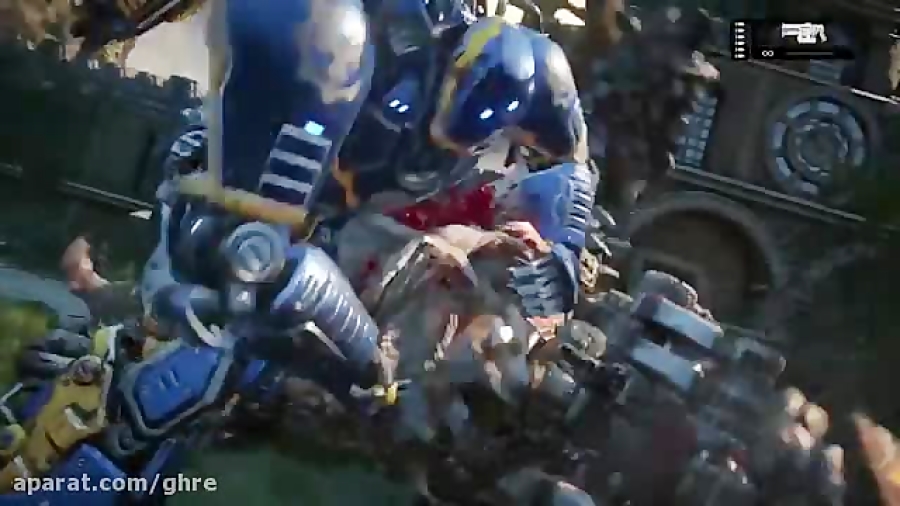 Gears of War 4 Walkthrough Part 36 - Robot Rampage