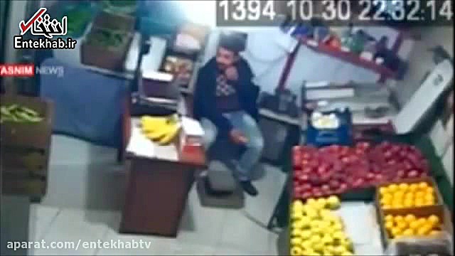 فیلم/ لحظه اسیدپاشی روی یک مرد زمان28ثانیه