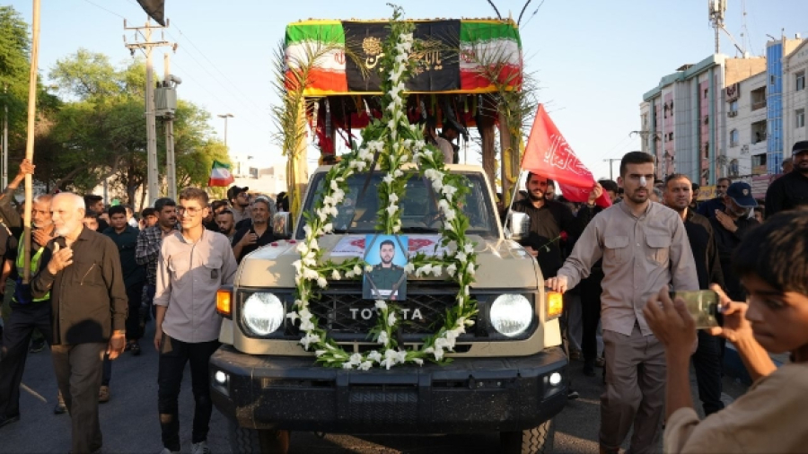 تشییع باشکوه شهید محمدرضا خزیمی در بندر امام خمینی(ره)