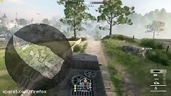زدن هواپیما با تانک در battlefield 1 توسط خودم