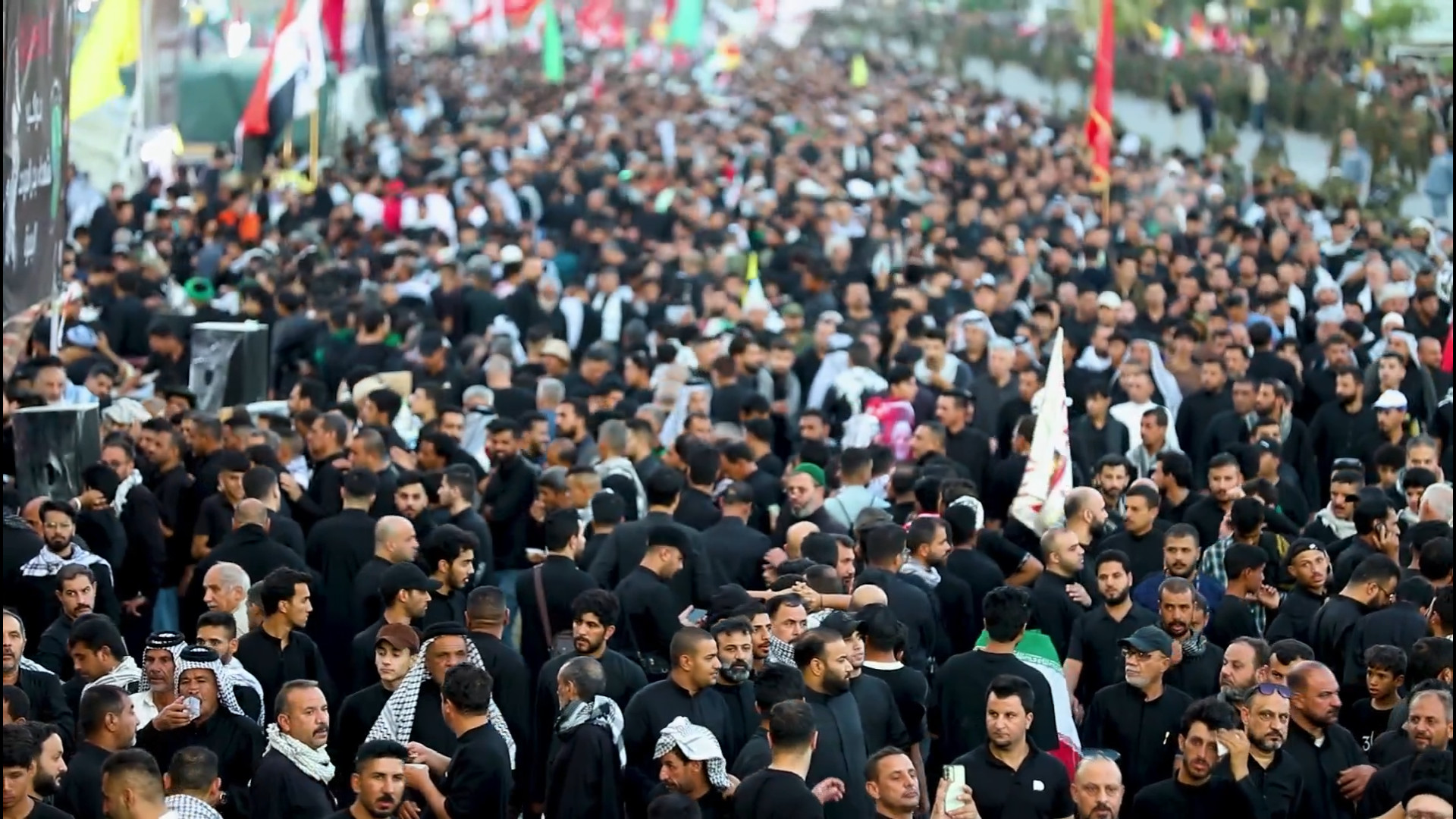 این تشییع معنای ایران و العراق، لایمکن الفراق رو معنا کرد